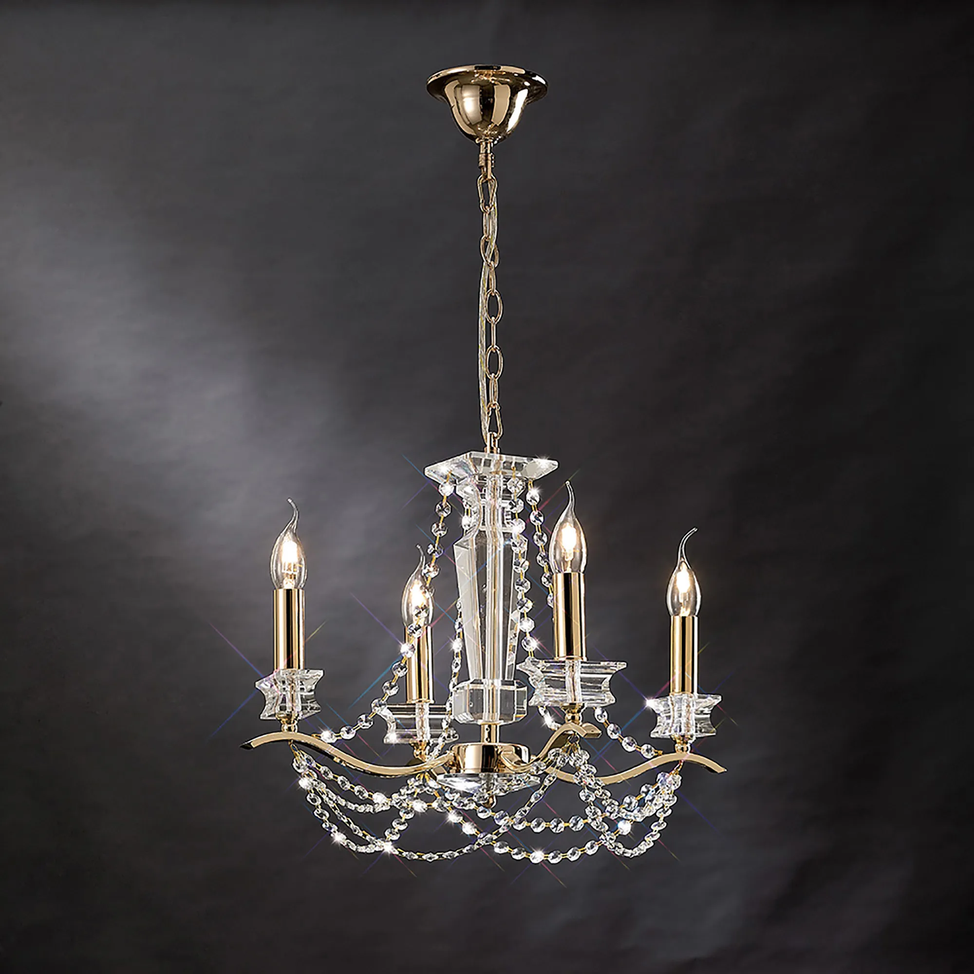 Nydia French Gold Crystal Ceiling Lights Diyas Multi Arm Crystal Fittings Nydia French Gold Crystal Ceiling Lights Diyas Multi Arm Crystal Fittings